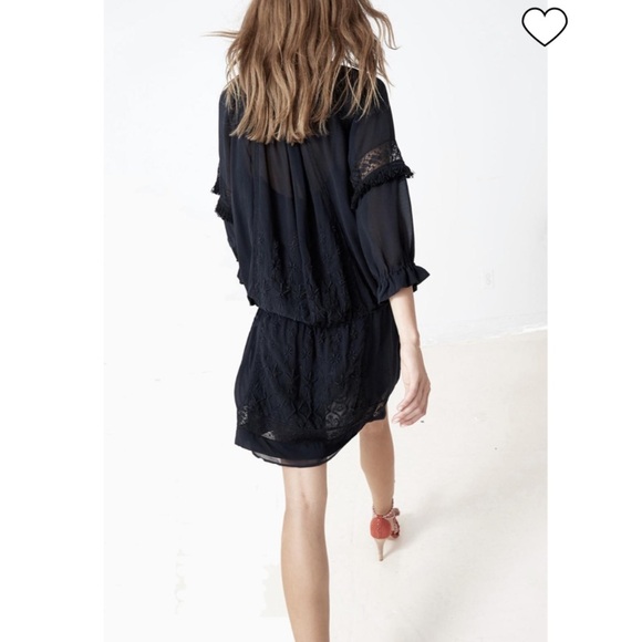 ULLA JOHNSON Frances Silk Dress US 4 - Picture 8 of 16